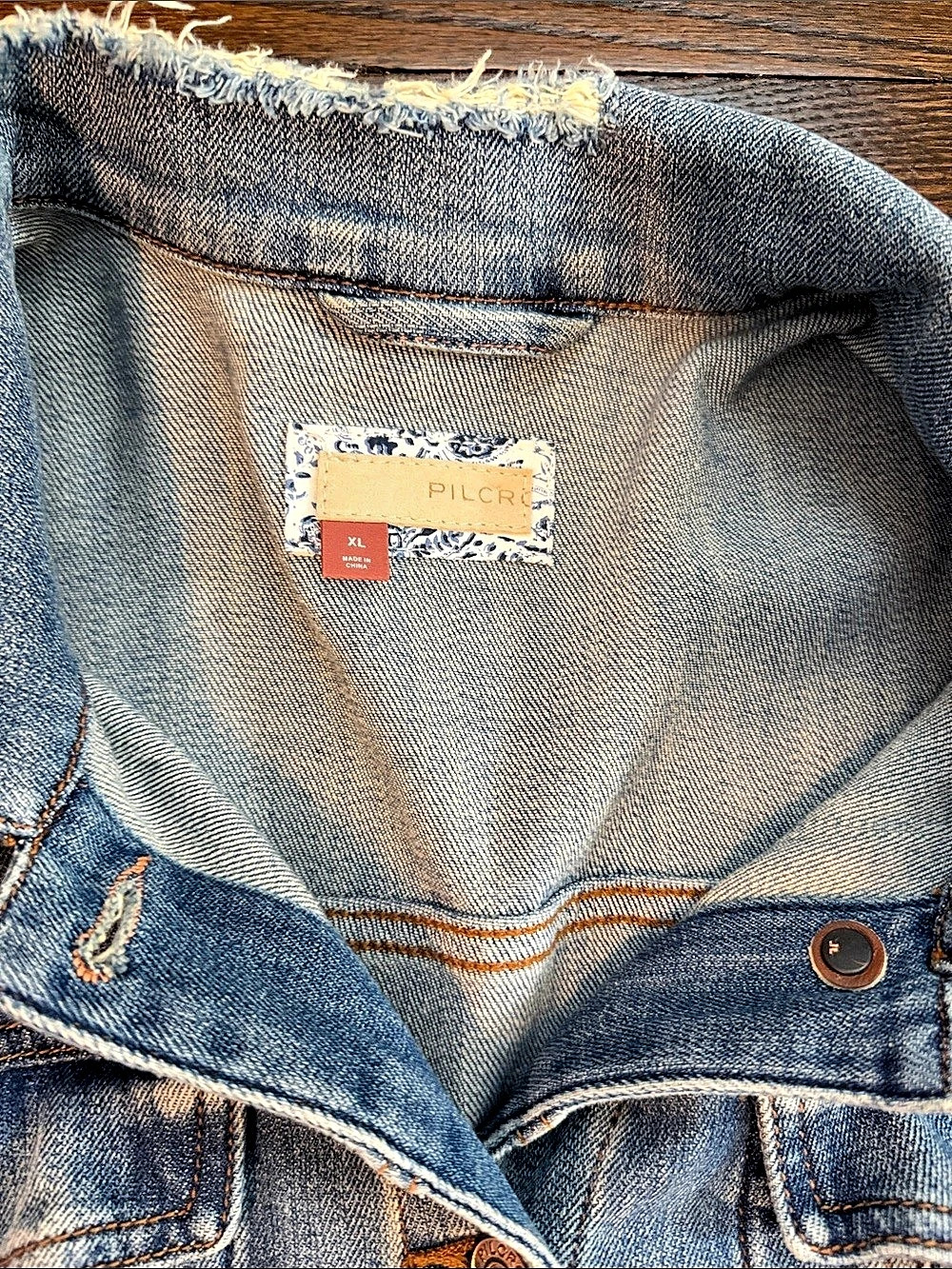 Pilcro Classic Denim Jean Jacket | XL - Picture 2 of 3